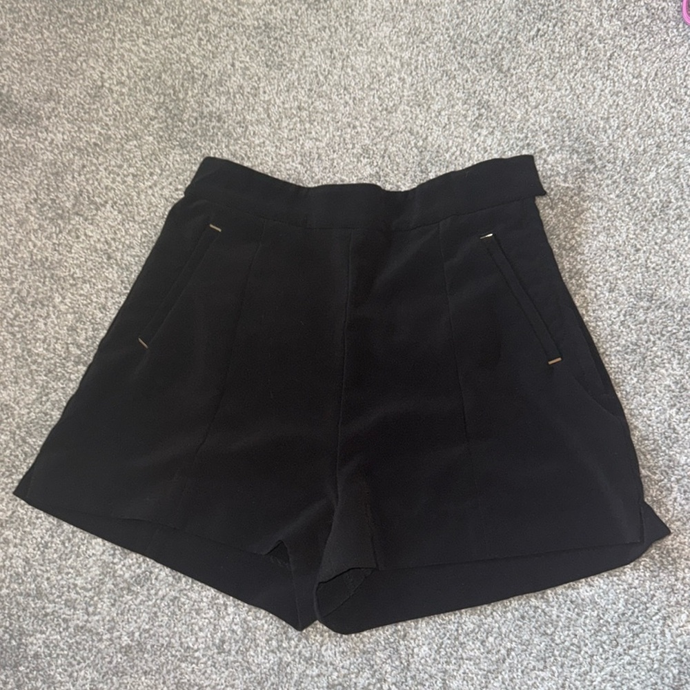 Good anytime high waisted casual dress shorts super rich fabric that will last